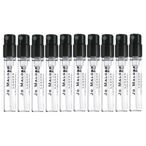 jo malone 10 different scent fragrance sampler set collection